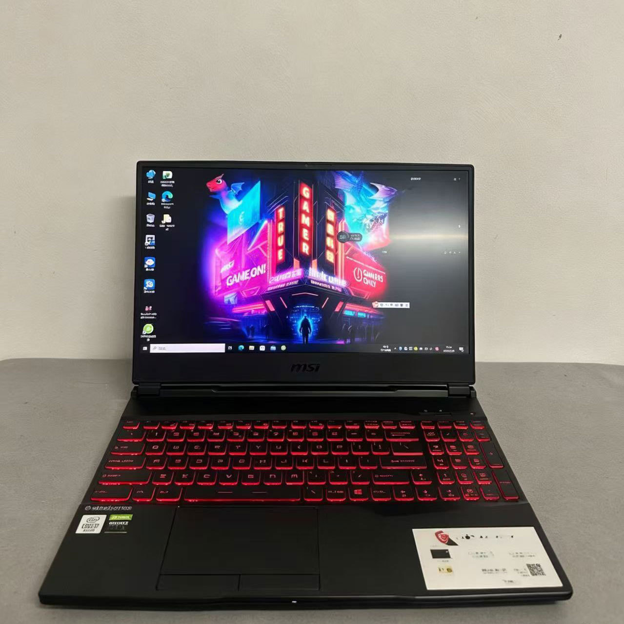 99% New for M-S-<strong>I</strong> GL65 Used <strong>Gaming</strong> <strong>Laptop</strong> I7 10gen 16G 512G SSD RTX2060 (6G) 15.6" <strong>144Hz</strong> Windows 10 Notebook Office Computer