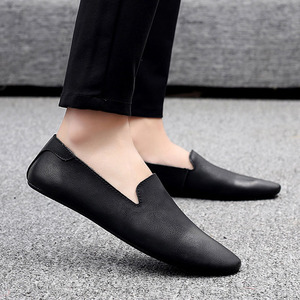 <span class=keywords><strong>Mocasines</strong></span> <span class=keywords><strong>de</strong></span> Cuero Genuino para Hombre <span class=keywords><strong>de</strong></span> Alta Calidad, Planos, Transpirables, Duraderos, con Suelas <span class=keywords><strong>de</strong></span> Goma, para Uso Diario, Conducir y <span class=keywords><strong>Vestir</strong></span> - Product Image 3