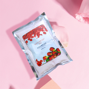 OEM/ODMスキンケアプライベートラベル中国ハーブ保湿収縮毛穴バラ花びらソフトメンブレンパウダー - Product Image 5