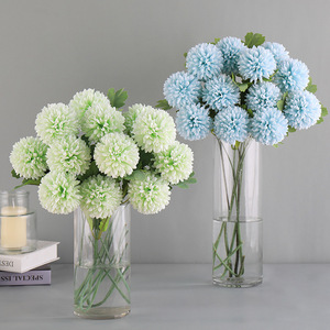 Bouquet d'hortensias artificiels décorés, 30cm-100cm, fleurs artificielles pour la décoration de la maison et des mariages - Product Image 4