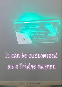 Kartu Nama Akrilik Berwarna-warni Bercahaya dengan Logo yang Dapat Disesuaikan, Tampilan Mewah, Hadiah Promosi Kecil - Product Image 3