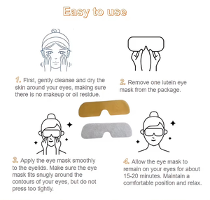Patch Oculari Lenitivi e Idratanti alla Luteina: la Scelta Migliore per la Cura Quotidiana degli <span class=keywords><strong>Occhi</strong></span> a Casa - Product Image 4