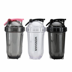 Shaker Bottle Clear Protein Shaker <strong>Cup</strong> with Mixing Ball Leak-Proof Extra-Durable Gym Bottle <strong>for</strong> <strong>Work</strong> Out - Product Image 2