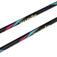 Bâtons de ski en aluminium durables, sangle de poignet réglable, logo personnalisé, vente en gros OEM