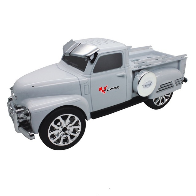 Wholesale Pickup Truck Car Model Wireless Speaker Colorful Lights Gift Party Home Office Wireless Wireless Speaker