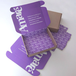 Boîtes d'emballage personnalisées en gros avec logo imprimé et pelliculage mat pour chapeaux, vêtements et chaussures - Couleur noire - Product Image 1