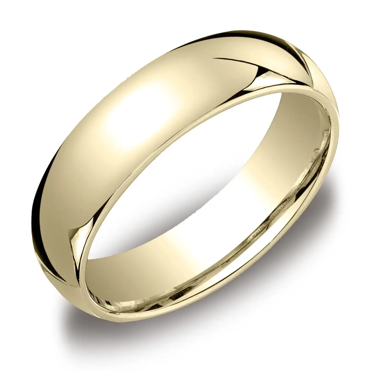 Individueller Schmuck 14K Gelbgold-Schmuck Massivgold-Schmuck Goldschmuck mit Ring Ehering Perrenförmiger Verlobungsring