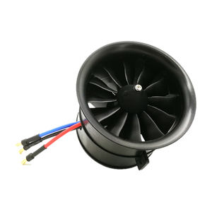 Ventilador eléctrico de conductos hecho a medida, Motor sin escobillas de <span class=keywords><strong>70MM</strong></span>, 4S, 3300kV, <span class=keywords><strong>12</strong></span> cuchillas <span class=keywords><strong>EDF</strong></span>, accesorios para Avión RC - Product Image 1