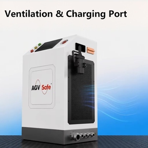 Station de charge rapide intelligente industrielle LiFePO4 compatible avec les batteries 24V/48V pour chariots élévateurs AGV/AMR et logistique d'entrepôt - Product Image 3