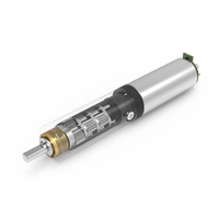 Zhaowei personnalisé 6mm 12v dc motoréducteur avec encodeur avec boîte de vitesses en métal pour pompe à perfusion médicale