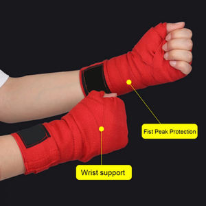 Muñequeras Deportivas de Gimnasio Resistentes con Logotipo Personalizado, con Hilo de Carbón de Bambú para Entrenamiento de <span class=keywords><strong>Boxeo</strong></span> y Altos Estándares de Seguridad - Product Image 5