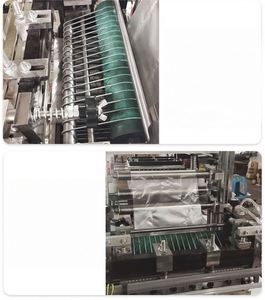 Máquina Automática para Fabricar Guantes Desechables de Plástico Doble HDPE LDPE PP OPP PE, Sistema de Producción, Línea de Ensamblaje para Guantes Desechables - Product Image 6