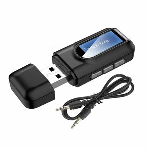 Minipantalla T11 con <span class=keywords><strong>USB</strong></span>, <span class=keywords><strong>Bluetooth</strong></span> 5,0, Aux, estéreo, Audio, música, <span class=keywords><strong>Receptor</strong></span> Transmisor inalámbrico - Product Image 2