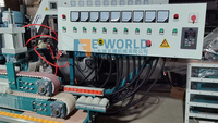Mesin Pemoles Kaca Cermin Tipe Horizontal 9 Motor Hemat Energi Harga Pabrik Baru