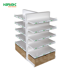Estanterías Metálicas para Supermercados, Resistentes, de Doble Cara, para Exhibición en Tiendas de Abarrotes - Product Image 2
