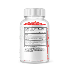 Popular Vinagre de sidra de manzana vegano gomitas de salud natural para desintoxicar el cuerpo gomitas de vinagre de sidra de manzana <span class=keywords><strong>AVC</strong></span> vitaminas gomitas - Product Image 3
