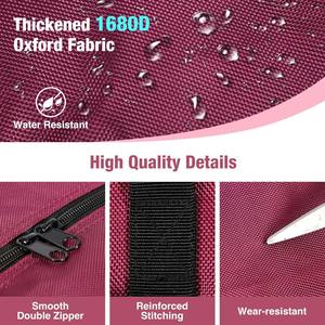 Échantillon gratuit Sac de hockey sur roulettes multifonctionnel portable pour le voyage et le rangement, avec barre de transport intégrée - Product Image 3