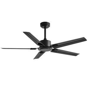 Industrial Style <b>Ceiling</b> <b>Fan</b> With Light <b>Remote</b> <b>Control</b> Ac Motor For Living Room And Study Fixed Blade <b>Fan</b> Light - Product Image 2