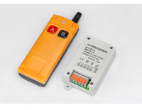 Télécommande sans fil universelle industrielle, 1 émetteur, 1 récepteur, fréquence 433/315 MHz, étanche, confidentialité, portée 200 m