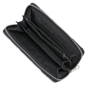 Portefeuille long en cuir PU pour femme avec motif chat, idéal pour les vacances et les voyages, portefeuille de créateur pour femme - Product Image 6