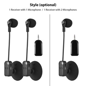 Receptor de Micrófono Inalámbrico 2.4G <span class=keywords><strong>para</strong></span> Instrumentos con Ventosa Desmontable <span class=keywords><strong>para</strong></span> Guitarra Violín Violonchelo Acordeón Altavoces Amplificador de Voz - Product Image 2