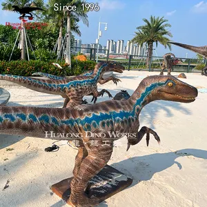 2023动画模型游乐园恐龙展示
