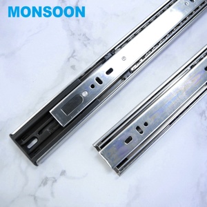 Rieles Deslizantes para Cajones con Rodamientos de Bolas Hidráulicos de Acero Laminado en Frío, Cierre Suave, Personalizados para Cocina, Dormitorio y Gimnasio, Gran Venta - Product Image 6