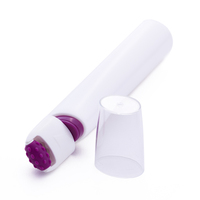 Emballage cosmétique multifonction à presser vide Tube de lotion blanc Tube à bille roulante Tube de massage pour crème de spa