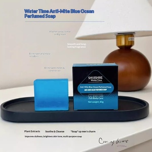 Sapone Artigianale Azure Cologne con Glicerina, Sbiancante, Detergente Profondo per Bagno, Doccia, Rasatura, Lavaggio Mani e Corpo, per Uomo - Product Image 3