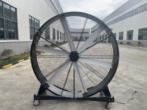 Ventilador Industrial Portátil HVLS Aipu FANS de 2m 79' con Motor DC sin Escobillas, Aspas de Aluminio, Flujo de Aire de 1600m/min, Certificación ISO9001 S - Product Image 3