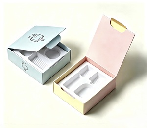Customizable Lid&Base Box Luxury Cardboard Packaging Box Double-Layer Rigid Box with With <b>Foam</b> Insert - Product Image 1