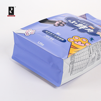 Sachet D'Emballage Personnalisé Anti-Humidité pour Snacks de Qualité Alimentaire avec Fermeture Éclair et Logo Imprimé