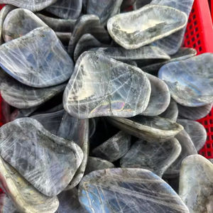 Vente en gros de cristaux de guérison naturels de haute qualité, artisanat élégant en labradorite, bol de forme libre pour la décoration de la maison - Product Image 5