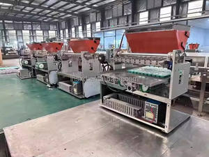 Commercial petit chocolat doux gelée doux caramel sucette déposant bonbons faire la Machine chocolat verser Machine - Product Image 3