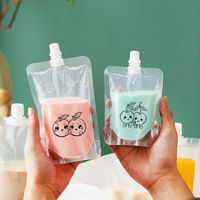 Pochettes à bec verseur verticales en plastique personnalisées pour jus, lait, whisky et liquides – Vente en gros directe usine