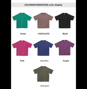 T-shirt vintage délavé à l'acide de haute qualité, OEM, personnalisé, 100% coton, ample, oversize, t-shirt vintage - Product Image 3