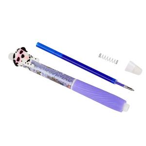 O & Q menyesuaikan Logo pulpen Gel dapat dihapus anjing lucu kartun gaya HEWAN Biru kantor sekolah menggunakan pabrik langsung alat tulis grosir - Product Image 4