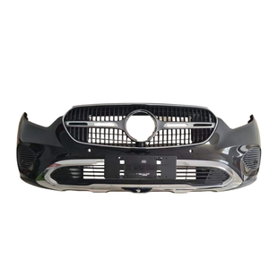 Kit avant noir <span class=keywords><strong>d</strong></span>'occasion pour Mercedes-Benz <span class=keywords><strong>GLC</strong></span> X254 2022, en ABS, comprenant calandre, phare antibrouillard et barre anti-collision, ajustement universel - Product Image 6