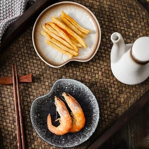 Plato <span class=keywords><strong>de</strong></span> porcelana Retro japonesa para postre, melón, semillas, aperitivos, Sushi, 4,5 pulgadas, venta al por mayor - Product Image 2