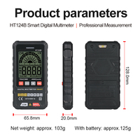 Multimeter GARLOS Digital Cerdas Penuh Presisi Tinggi untuk Perawatan Teknisi Listrik, Layar Multifungsi Kecil, Garansi 1 Tahun