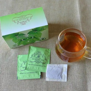 Thé santé aux herbes Winstown <span class=keywords><strong>pour</strong></span> l'équilibre de l'acide urique dans le <span class=keywords><strong>sang</strong></span> fermenté, en sachets dans une boîte - Product Image 2