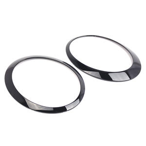 Biseles para faros delanteros Mini R50, cubiertas decorativas ABS galvanizadas, par de piezas de repuesto para marco de luz delantera BMW Mini - Product Image 2