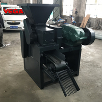 Máquina de Briquetas de Carbón y Charcoal VEGA800 con Motor, Capacidad de 500 kg/h, Control PLC + Pantalla Táctil, Fácil Operación