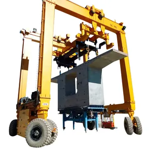 Rubber Tyre Mobile Boat Gantry Crane Rubber Tyre Gantry Crane Beam Carrier Tire on Sale