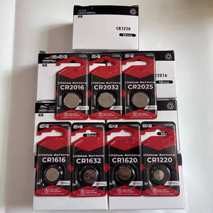 CR2032 2016 <span class=keywords><strong>2025</strong></span> 1632 1620 1616 1220 pulsante batteria <span class=keywords><strong>3V</strong></span> batteria al litio telecomando per auto - Product Image 1