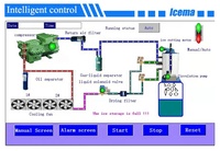 Offre Spéciale Flocons Commerciale Machine De Fabrication de Glace 0.5T PAR Jour de Neige Machine À Glace En Paillettes Pour Traitement De Poisson De consommation