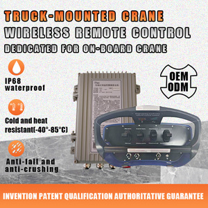 Télécommande sans fil industrielle à 4 boutons pour excavatrice, joystick hydraulique haute sensibilité, commande radio, fourniture d'usine - Product Image 4