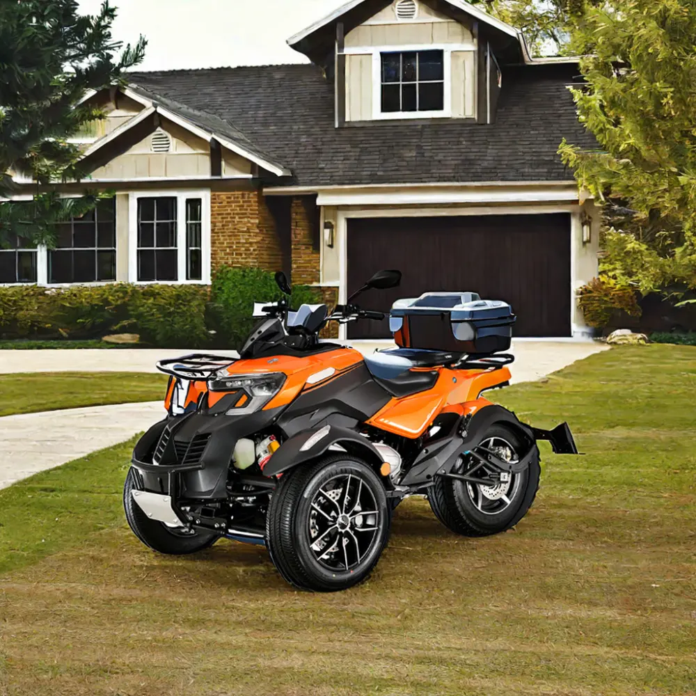 EPA DOT Certified 300CC Customizable Reverse Tricycle China Made Long Distance Passenger Motorized Three-Wheel Vehicle