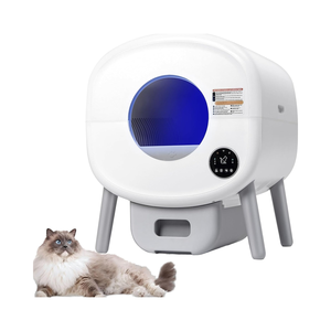 Bac à litière pour chat autonettoyant extra large OEM avec contrôle intelligent des odeurs, élimination automatique des déchets à faible bruit, fabriqué en plastique - Product Image 1