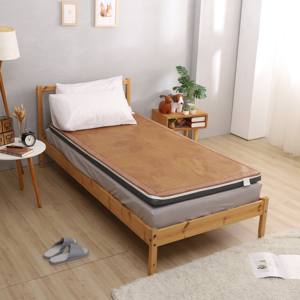 แผ่นรองนอนหวายสามชิ้นหนา5ซม., แผ่นรองนอนหวายแบบพับได้สำหรับฤดูร้อน - Product Image 1